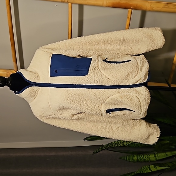 Roots WOODSIDE Zip Sherpa Jacket/Teddy - Picture 2 of 8